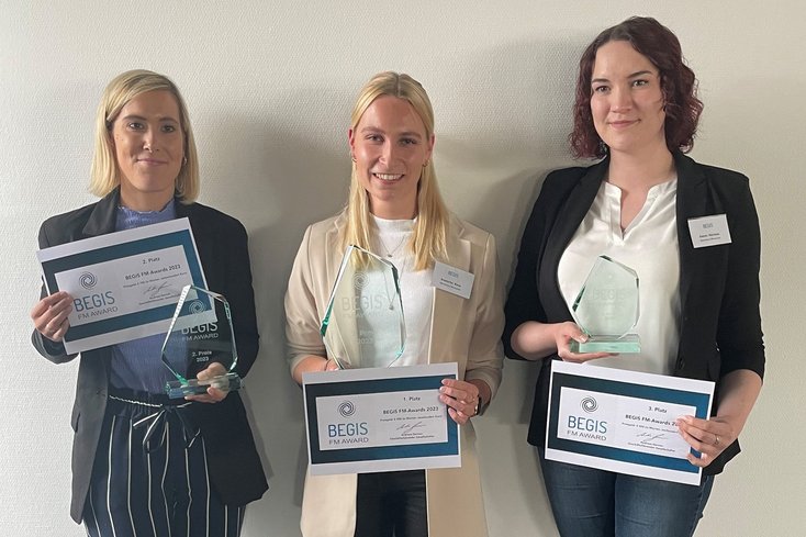 Gewinnerinnen des BEGIS Awards, Mitte Elena Ernstorfer (Foto: M&P BEGIS GmbH)