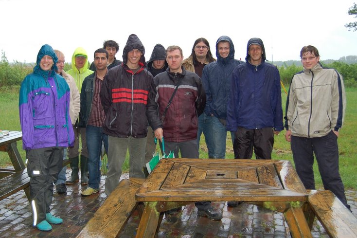 Gruppenbild Hauptvermessungsübung 2007