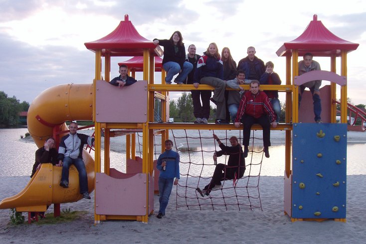 Gruppenfoto Hauptvermessungsübung 2006