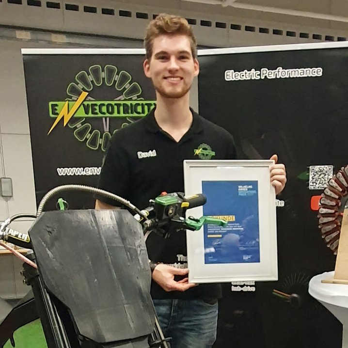 David Schoone gewinnt mit seinem Start Up Envecotricity den Sonderpreis "Technische Innovation" (Foto: privat)