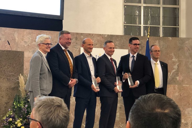 Preisverleihung des Sonderpreis Energieeffizienz (Foto: Jade HS)