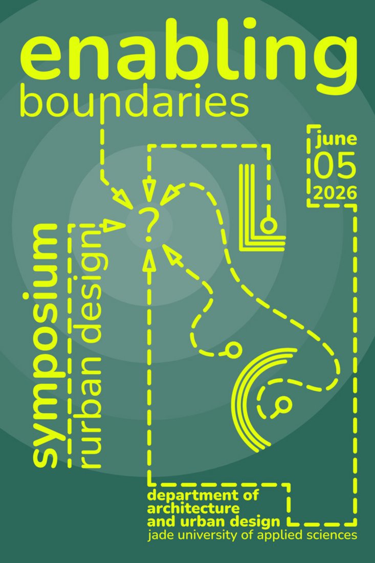 Ein Poster zur Ankündigung des Symposiums Enabling Boundaries