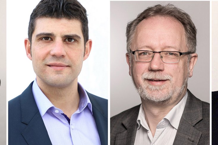 Die neuen Dekan_innen (v.li.) obere Reihe: Prof. Dr. Gerd Hilligweg, Prof. Dr. Beate Illg, Prof. Dr. Sebastian Azer, Prof. Jens Peter Thiessen, Prof. Barbara Brucke, Prof. Dr. Hans-Hermann Prüser (Foto: Jade HS)