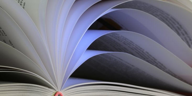 Aufgeschlagenes Buch