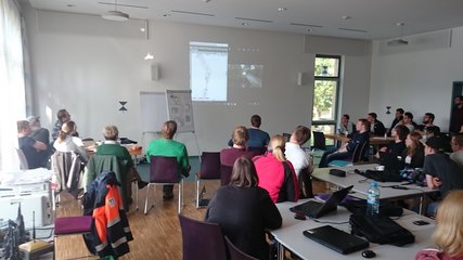 Abschlusspräsentation der Hauptvermessungsübung 2016