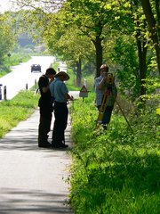 Topographische Aufnahme des Messgebiets