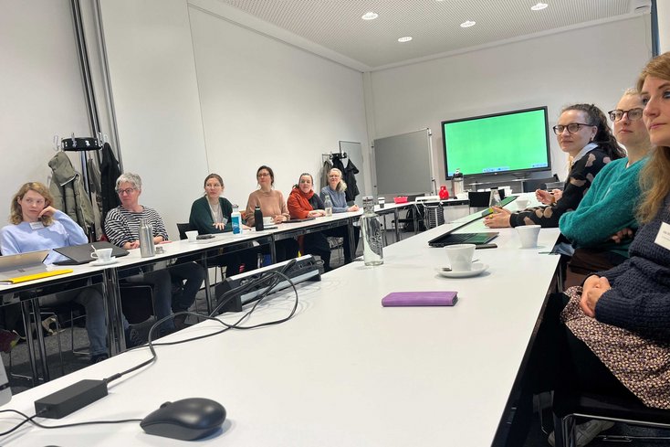 Die Teilnehmer_innen beim Netzwerktreffen HochNiNa an der Jade Hochschule (Foto: Jade HS)