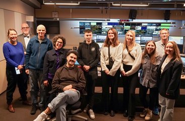 Foto: Studierenden beim Projekt Havenkante