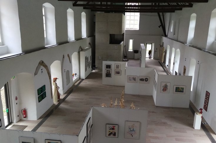 Fotoaufnahme der Kunsthalle des Laserscanners