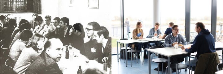 Mensa / früher und heute