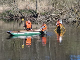 Topographische Erfassung der Ahlhorner Fischteiche