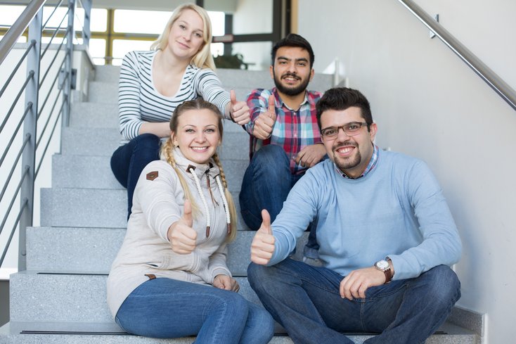 Die Jade Hochschule überzeugt durch ihren Praxisbezug, den engen Kontakt zur Wirtschaft und durch die familiäre Studienatmosphäre. Foto: Bonnie Bartusch/ Jade HS