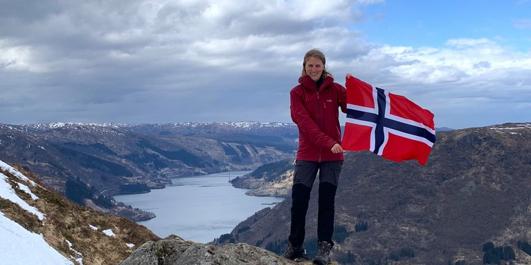 Ukki Trumann studierete von Januar bis Dezember 2023 an der Norwegian University of Science and Technology. (Foto: privat)