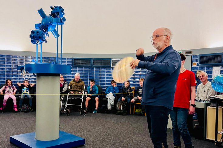 Einführung in die Planeten unseres Sonnensystems von Prof. Dr. Andreas Stern. (Foto: Jade HS)