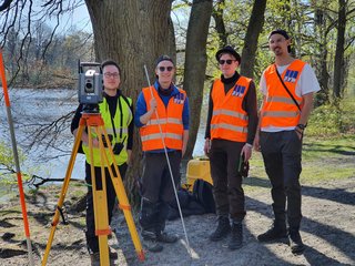 Projektgruppe zur topographische Erfassung der Umgebung der Ahlhorner Fischteiche
