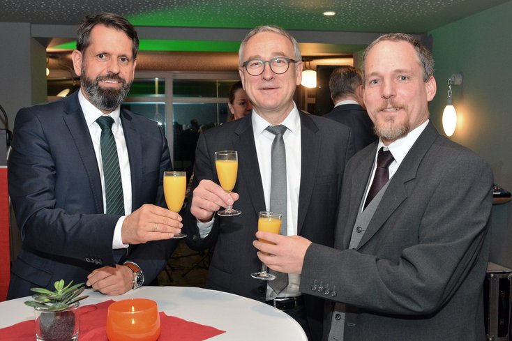 Olaf Lies, Prof. Dr. Manfred Weisensee, Prof. Dr. Tim Nieberg