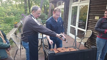 Abschlussgrillen der Hauptvermessungsübung 2016