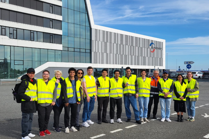 Firmenbesuch bei Eurogate (Bild: Eurogate)
