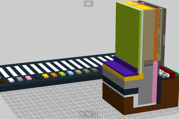 Neben der Herausforderung der Planung von Bauteilfügungen unter Berücksichtigung einer Vielzahl von Aspekten, mussten die Ideen in der Planungssoftware dreidimensional mit Klemmbausteinen umgesetzt werden (Foto: Jade HS)