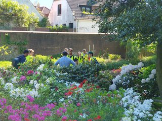 Vermessung des Schlossparks Jever 2024