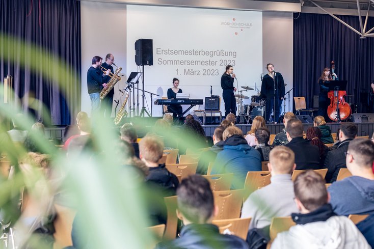 Die Hochschulband in Action (Bild: Jade HS)