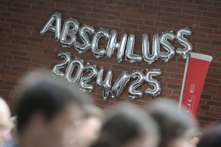 Ballons mit Schriftzug Abschluss 2024/25