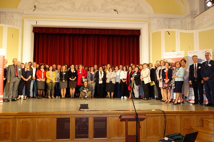 An der Fachtagung in Budapest nahmen rund 70 Schuldirektor_innen und Deutschlehrer_innen von Deutschen-Sprach-Diplom Schulen teil.