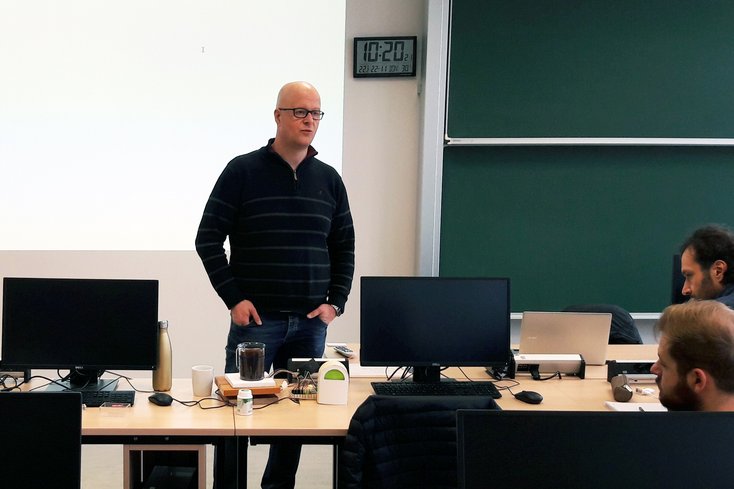 Softwareentwickler Andreas Hurling (Foto: Daniela Wrage/Jade HS)