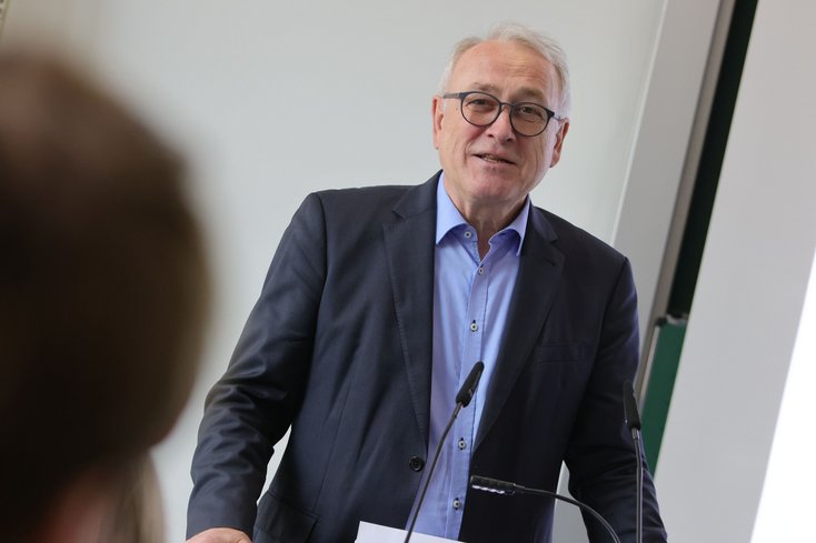 Prof. Dr.-Ing. Manfred Weisensee, Präsident der Jade Hochschule (Foto: Jade HS/Piet Meyer)