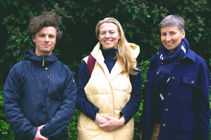 Der neue Vertrauensrat der Hochschule: (v.l.) Felix Seidel, Berit Müller, Pof. Dr. Christiane Goodfellow (Foto: Dörte Schneider/Jade HS)