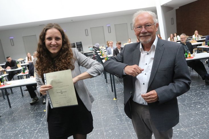 Swantje Hansen und Prof. Dr. Werner Heckler
