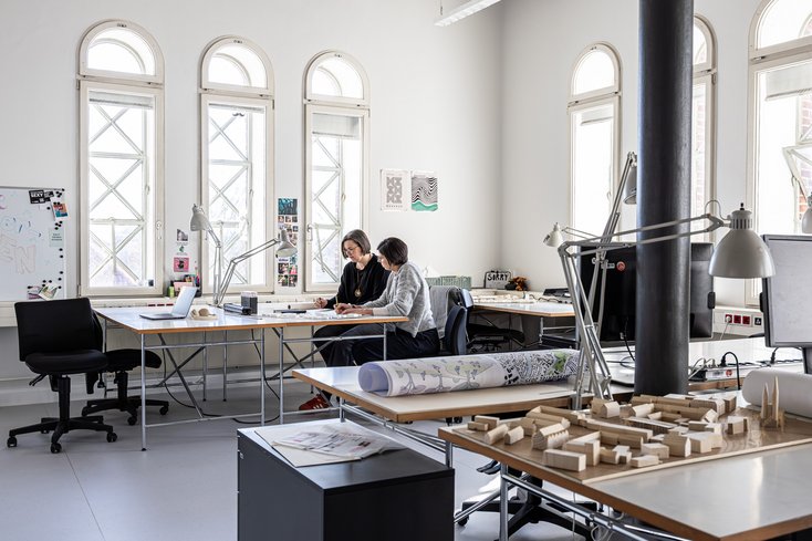 Arbeitsräume für Studierende am Fachbereich Architektur der Jade Hochschule