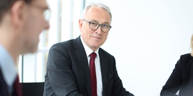 Prof. Dr. Manfred Weisensee, Präsident der Jade Hochschule (Bild: Bonnie Bartusch) 