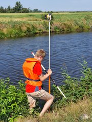 Topographische Erfassung der Umgebung der Zuflüsse des Großen Meers