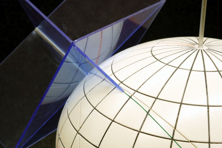 Modell eines Rotationsellipsoids