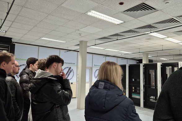Foto: Einblicke in den Serverraum