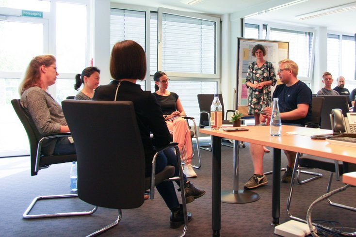 Die Befragungsergebnisse werden in Workshops diskutiert (Foto: Jade HS/Maritje Sanders) 