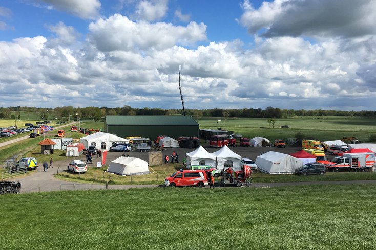 Der Aufbau von Notversorgungsinseln könnte ein Bestandteil eines Katastrophenschutzkonzeptes im Landkreis Wesermarsch sein. (Foto: Jade HS)