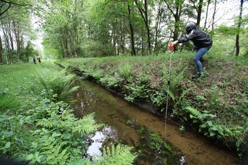Vermessung der Zuleitersysteme der Ahlhorner Fischteiche