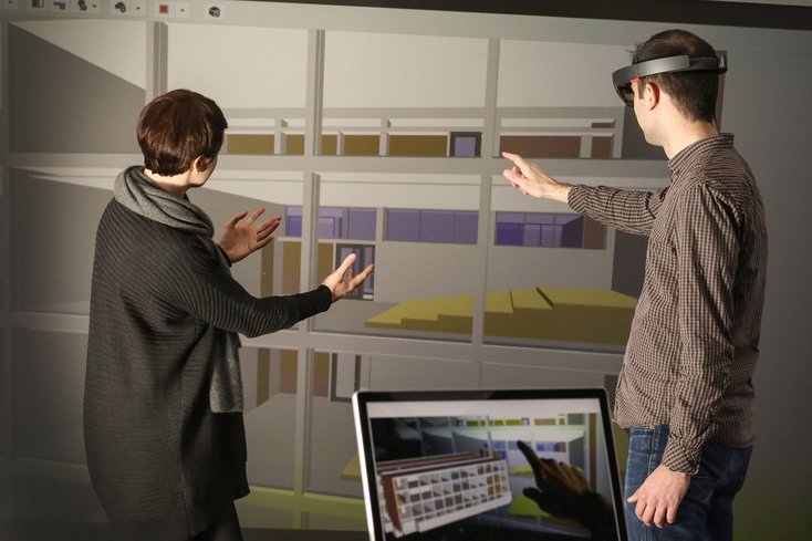 Mit dem Forschungsschwerpunkt „Digitales Bauen und Informationstechnologie“ ist die Jade HS auch auf der Forschungslandkarte der Hochschulrektorenkonferenz vertreten. (Foto: Piet Meyer/Jade HS)