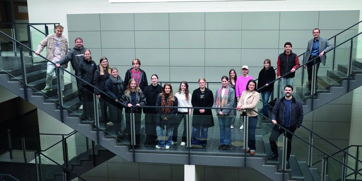 Gruppenbild der Teilnehmer der Exponata 2026