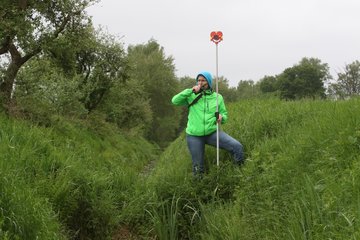 Vermessung der Zuleitersysteme der Ahlhorner Fischteiche