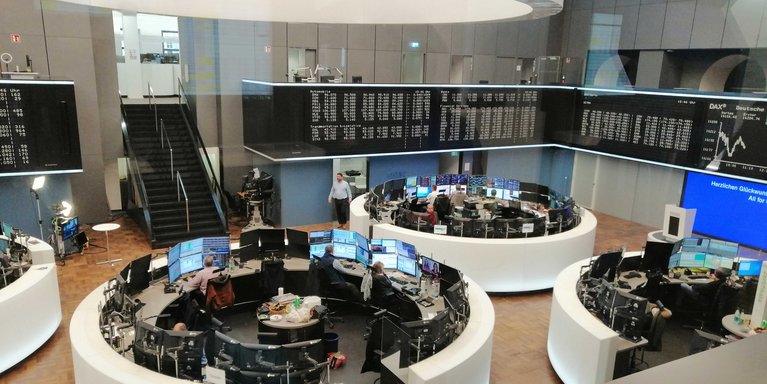 Frankfurter Börse (Fo0: Bernhard Köster/Jade HS)