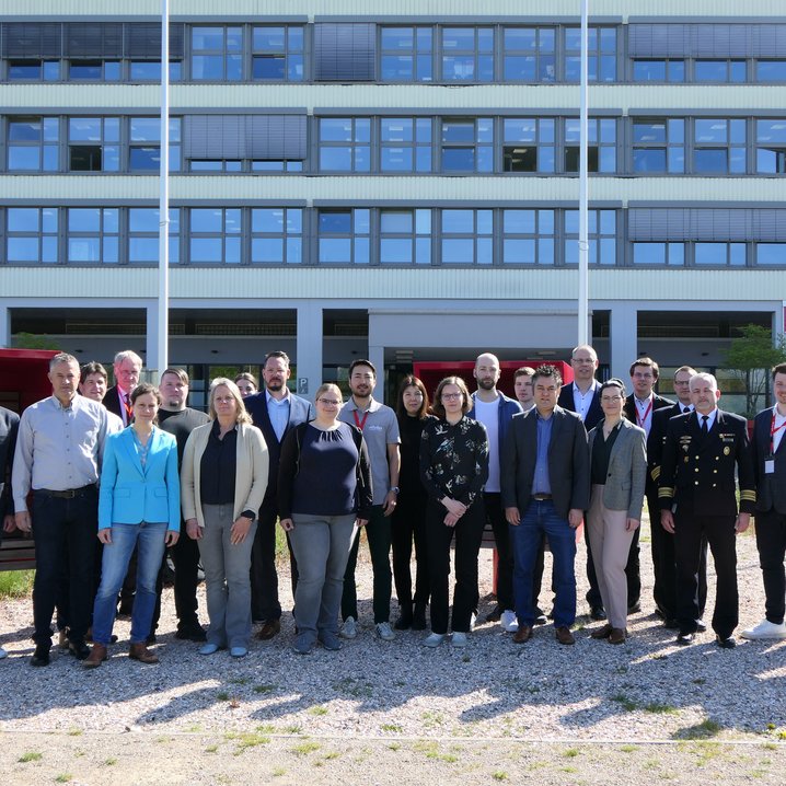 Teilnehmer_innen des Expertenkreises Cybersicherheit im Weltraum (Foto: Jade HS/Anika Holzwarth)