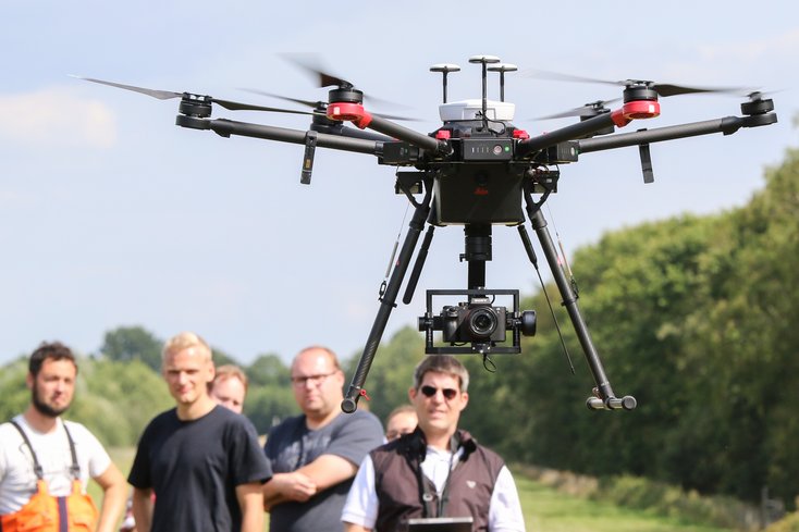 Befliegung des Aper Tiefs mittels Drohne