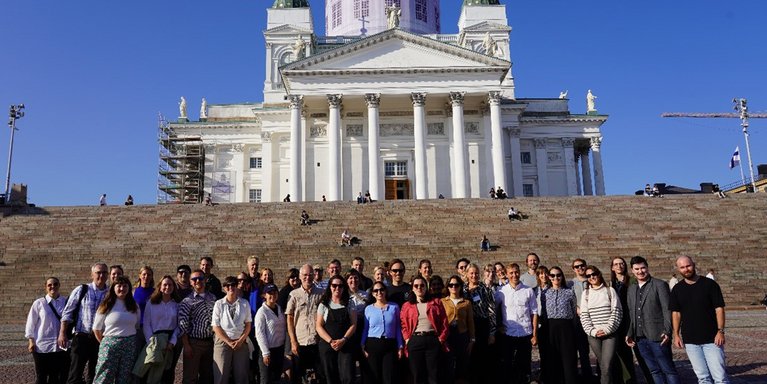 Mit dem Ziel, die Meeresökosysteme wiederherzustellen und zu bewahren, trafen sich die Forscher_innen der 17 Partnerinstitute ein Jahr nach Projektstart erneut in Helsinki. (Foto: Helcom)