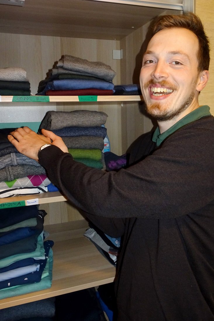 Jens Witt hatte die Idee einer App, die ihm bei der Kleiderwahl hilft. (Foto: privat)