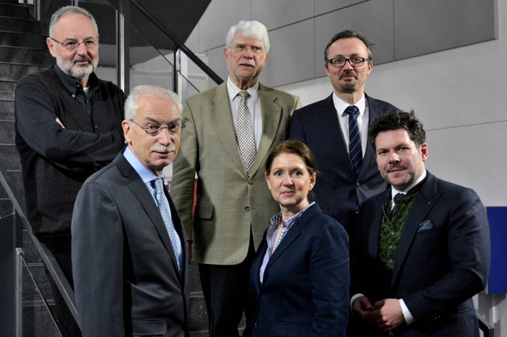 Der Vorstand des Fördervereins Jade Hochschule in Wilhelmshaven e.V. Foto: Axel Biewer
