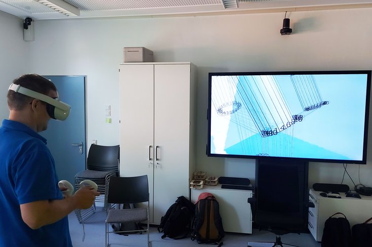 Virtuelle 3D-Konstruktion (Foto: Jade HS)