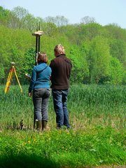 Topographische Aufnahme mittels GNSS